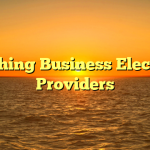 Switching Business Electricity Providers
